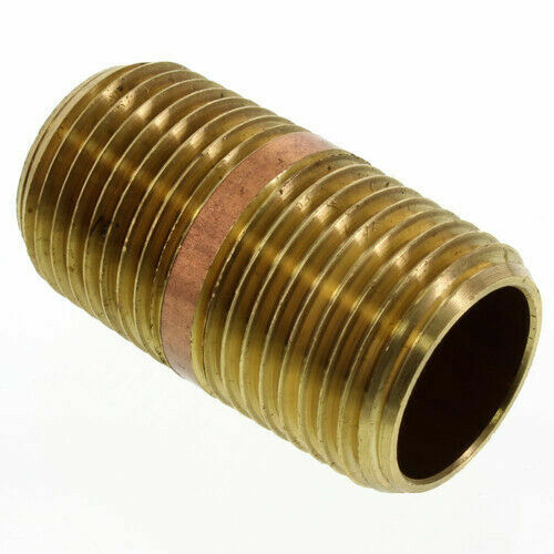 3/4″ X 1-1/2″ inch Sholder LEAD FREE Brass Pipe Nipple