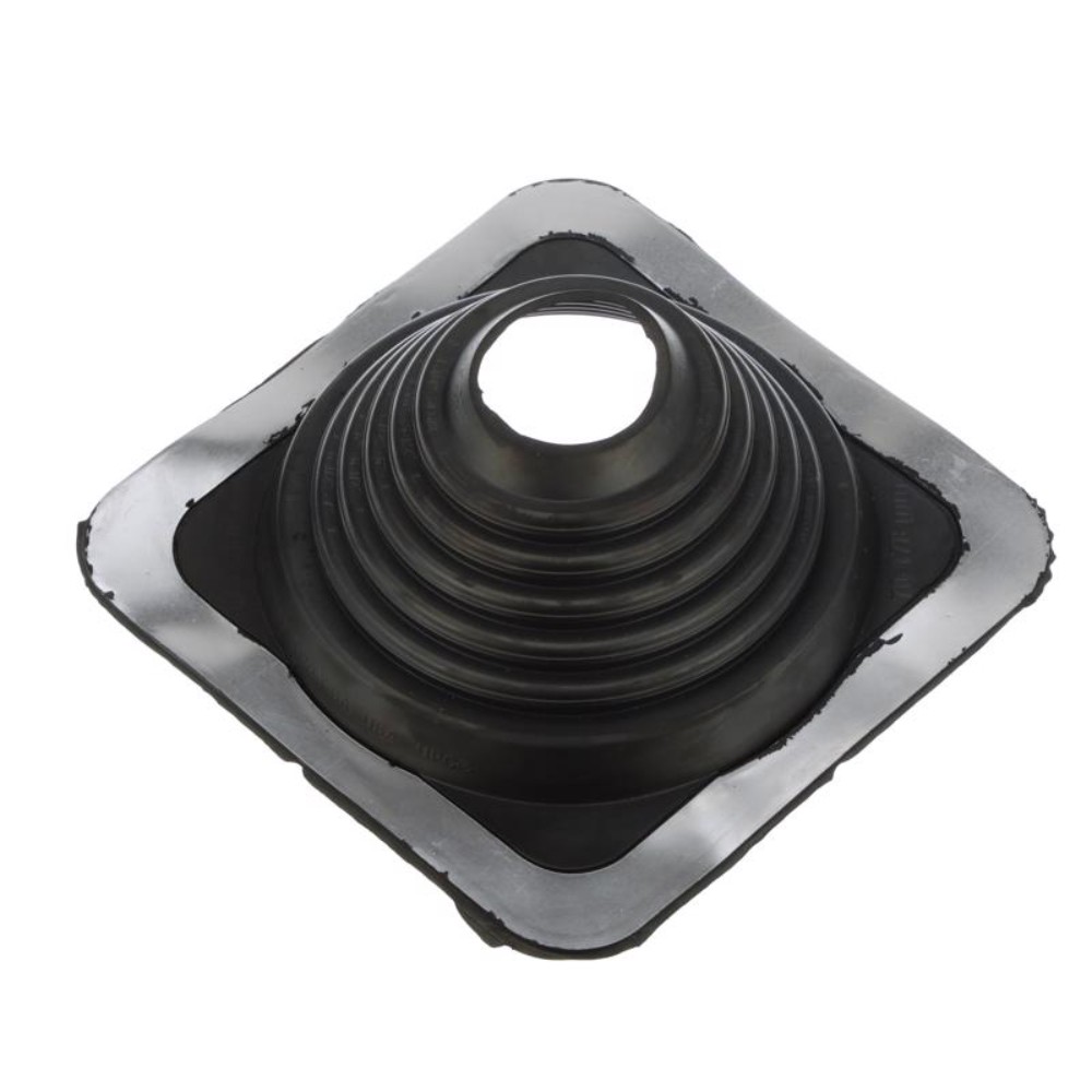 Oatey 14053 Non-Fading Universal Black Pipe Flashing 3 x 6/10 x 10 in.