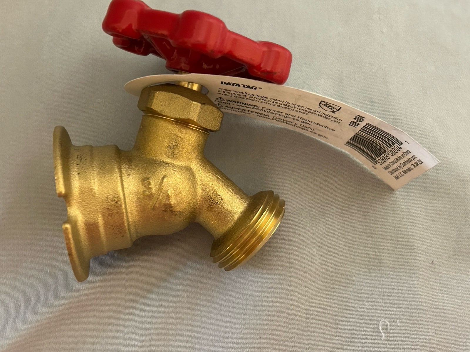 Mueller/B&K ProLine Female Thread Sillcock Brass Outdoor Faucet 3/4″ 108-004