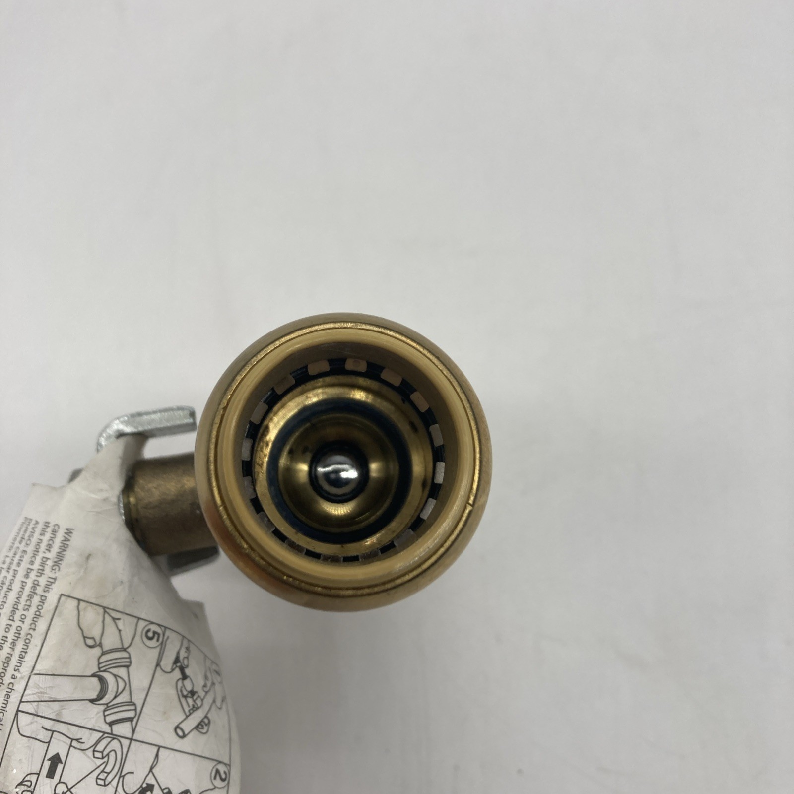 SHARKBITE #22185-0000LF PUSH TO CONNECT BRASS BALL VALVE ¾”