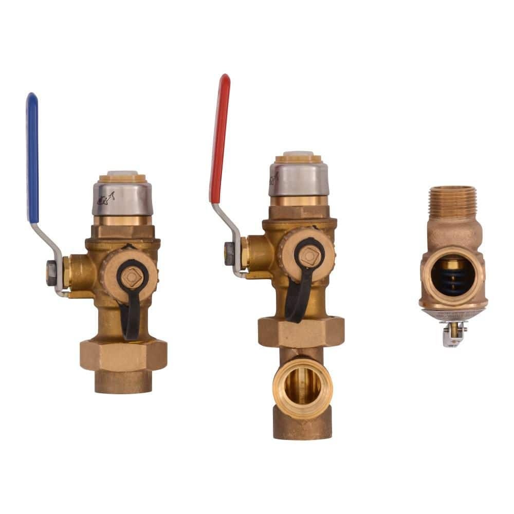 SharkBite 3/4 in. Tankless Water Heater Valves Installation Kit