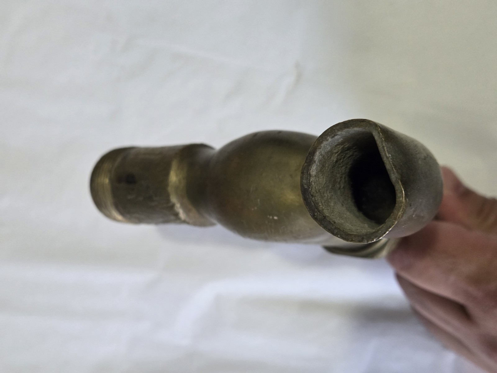 VINTAGE/ANTIQUE SOLID BRASS WATER FAUCET SPIGOT INDOOR OUTDOOR GREAT PATINA