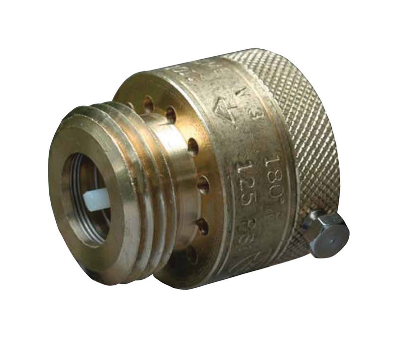 Cash Acme 17198-0000 Breaker Vacuum Brass with Rubber Washer 3/4 in.