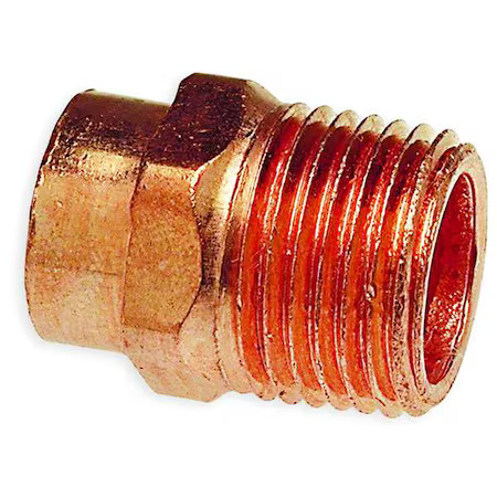 Nibco 604 1/4 1/4″ Nom C X 1/4″ Mnpt Copper Adapter