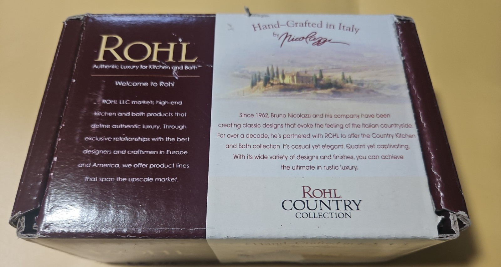 ROHL A4212LMAPCTO Volume Control/Diverter/Lever, Polished Chrome-OPEN BOX-NEW