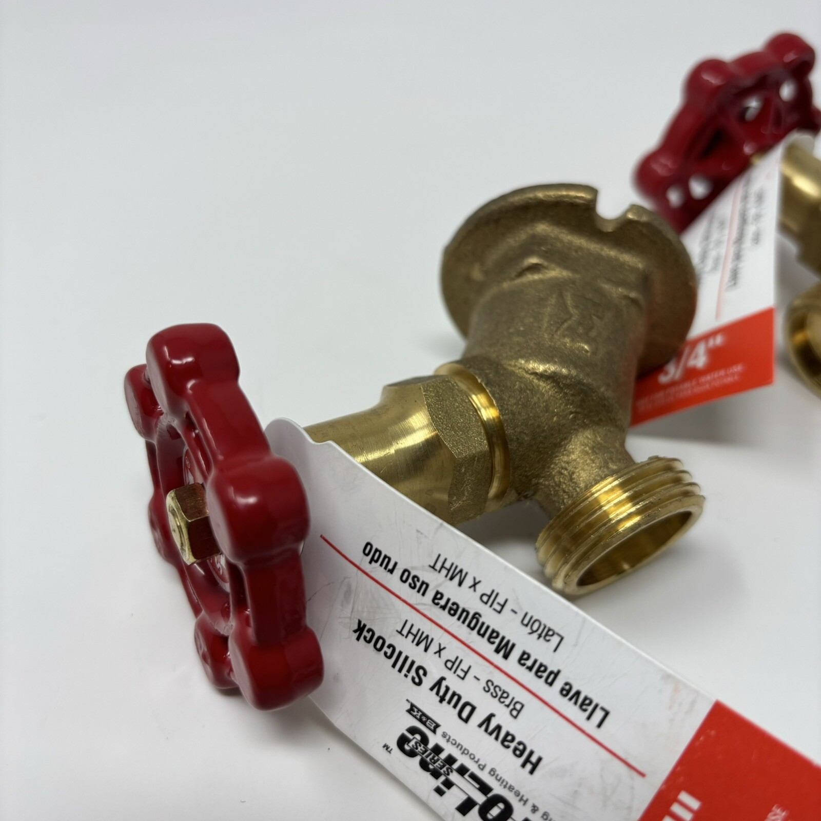 (Set of 2) ProLine Heavy Duty Sillcock Valve FIP x MHT 3/4″ x 3/4″ 108-014HN