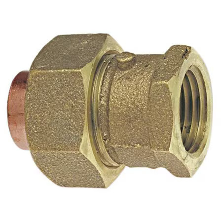 Nibco 7333 2 Fitting Union, Cast Bronze, C X Fnpt, 2 In