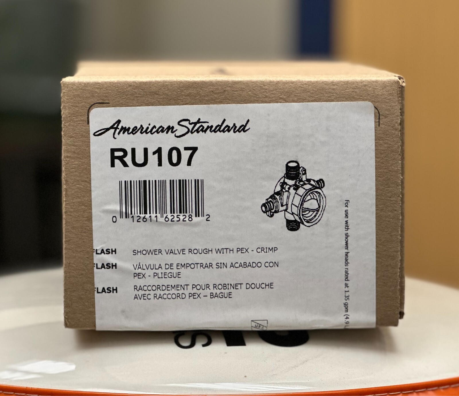 American Standard RU107 Flash Shower Rough-In Valve Body