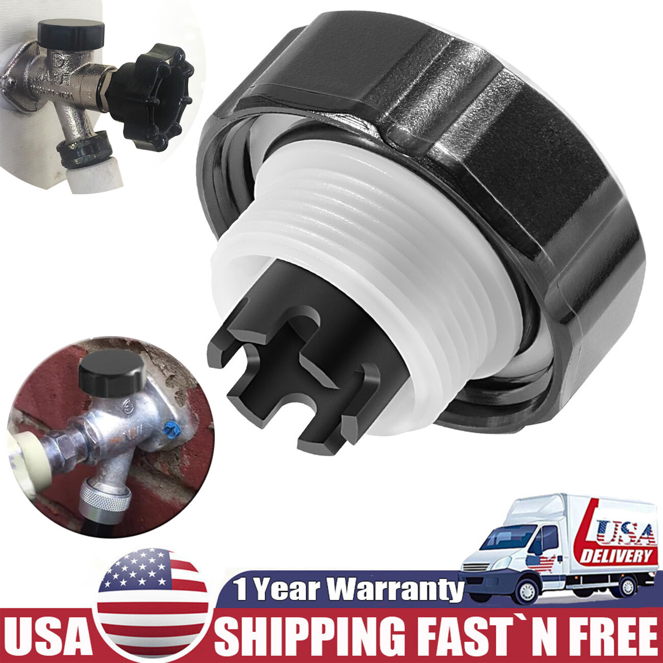 Vacuum Breaker Kit For Anti-Siphon Frost-Free Sillcock Valves 1019-A Repair