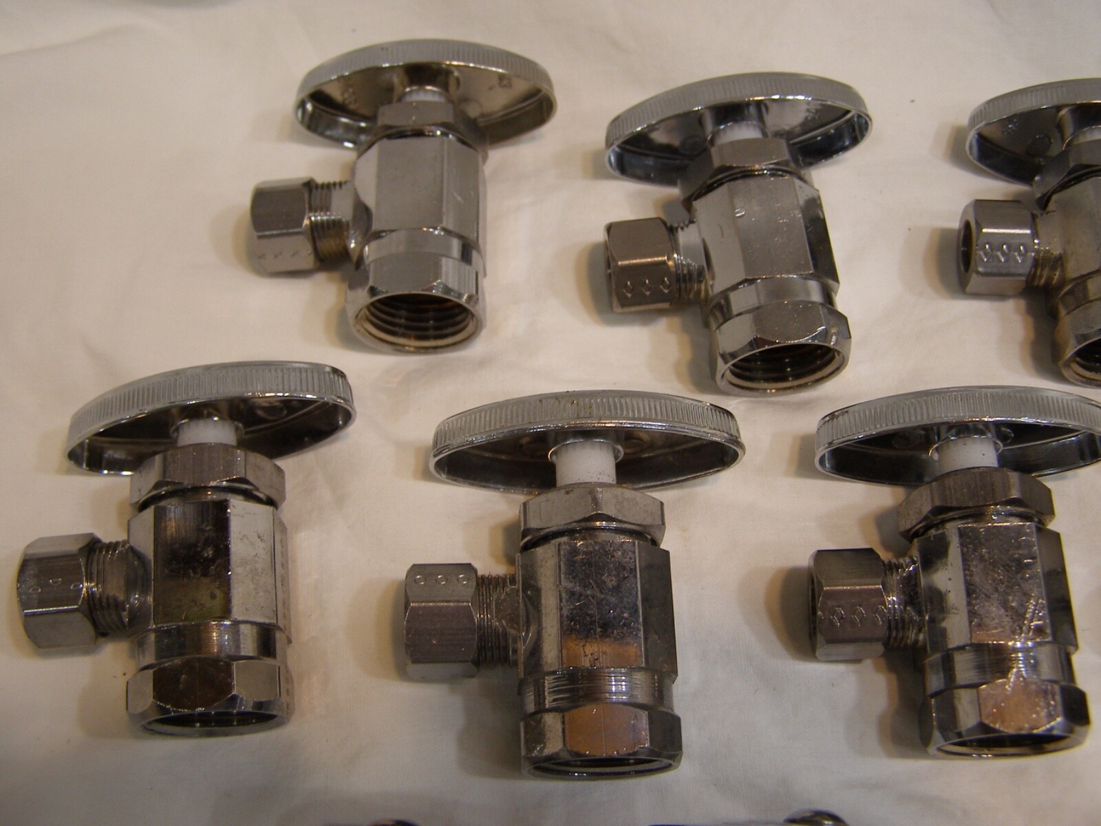 13 Unused NOS Shutoff Valves 11 BrassCraft 3 Legend All but 1 are 3/8″ x 1/2″