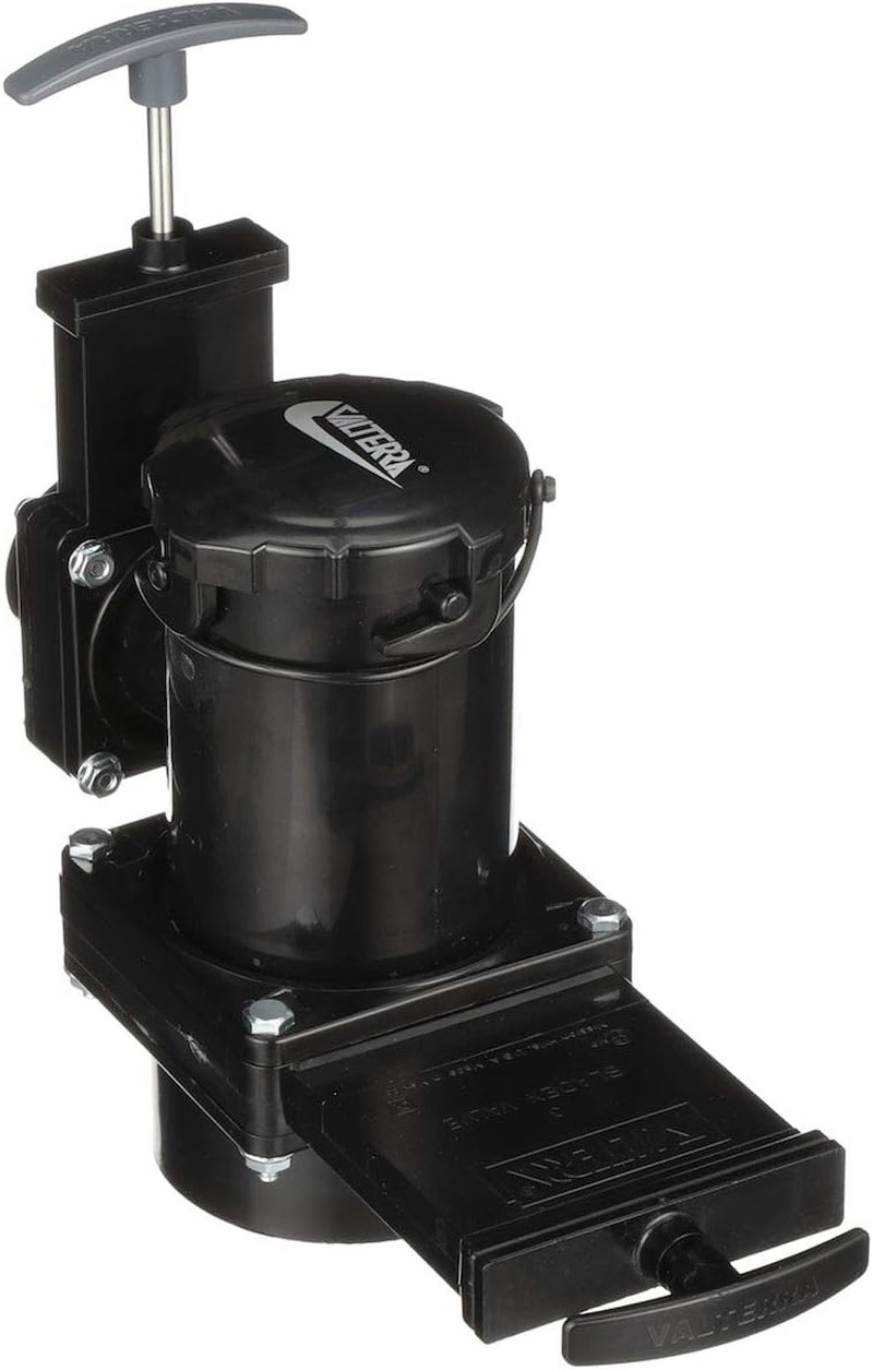 San Tee Double Rotating Valve, Mess-Free Waste Valve for Rv’S, Campers, Trailers