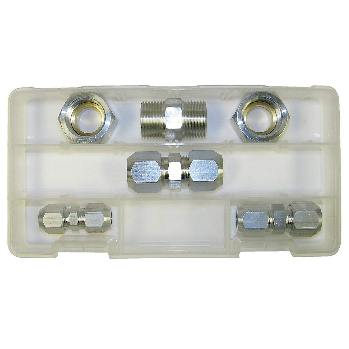 S.U.R. & R. AC40 A/C Compression Union Kit – 3/8, 1/2, 5/8, 3/4 in Aluminum