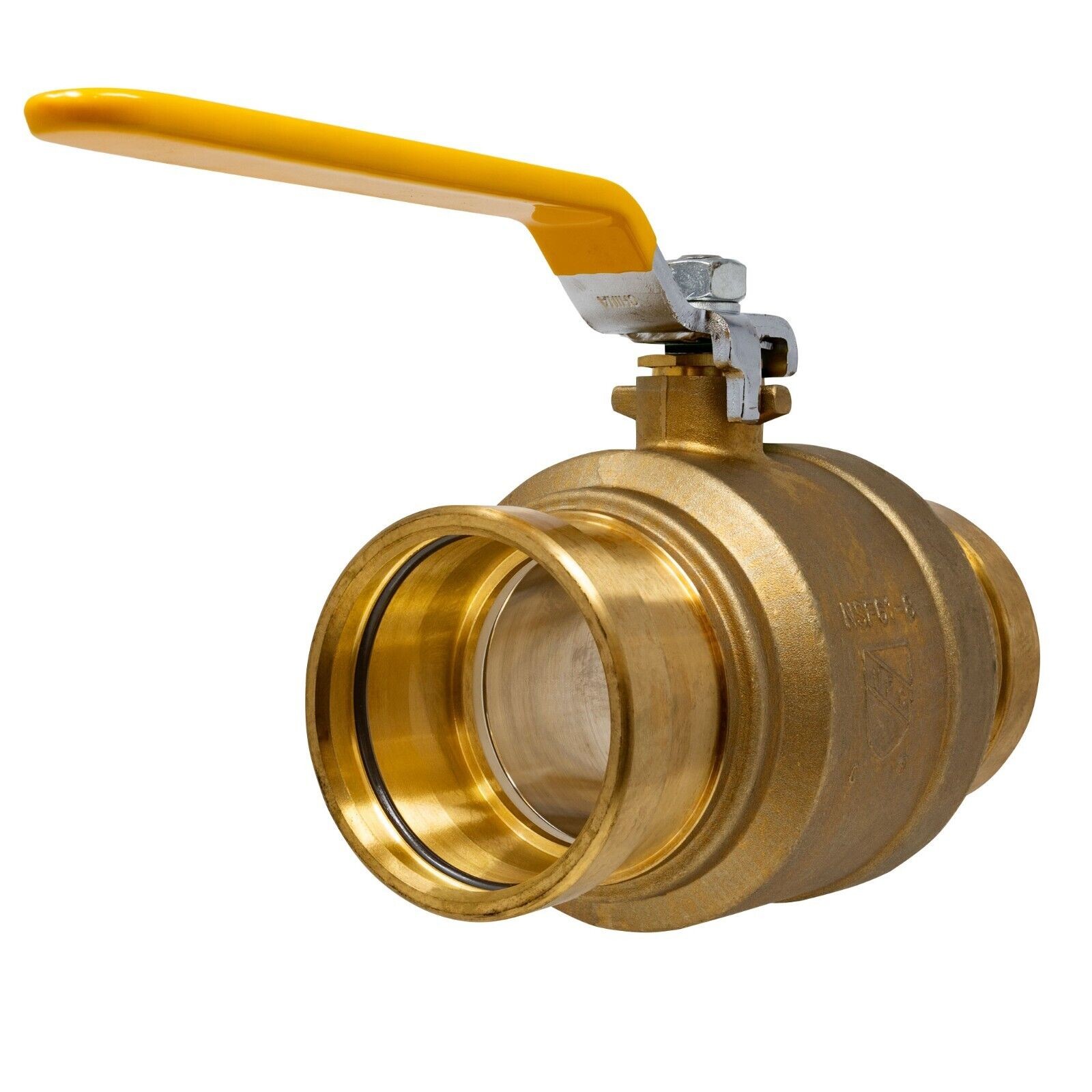 3″ Inch Full Port Brass Ball Valve Lead Free ProPress Ends UPC/UL/FM
