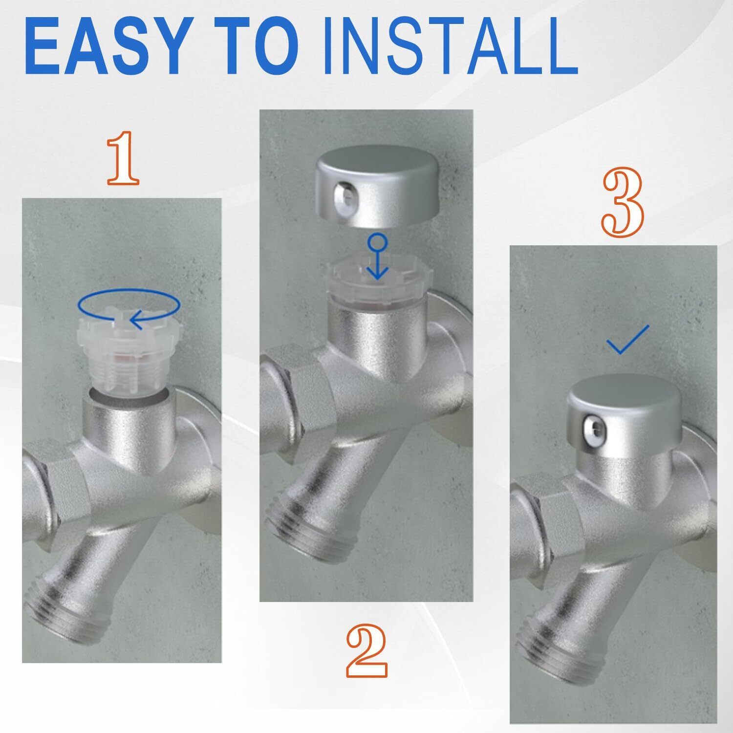 For Prier 630-7500 Vacuum Breaker Service Kit Fits 400/500 & Diamond 400 Series