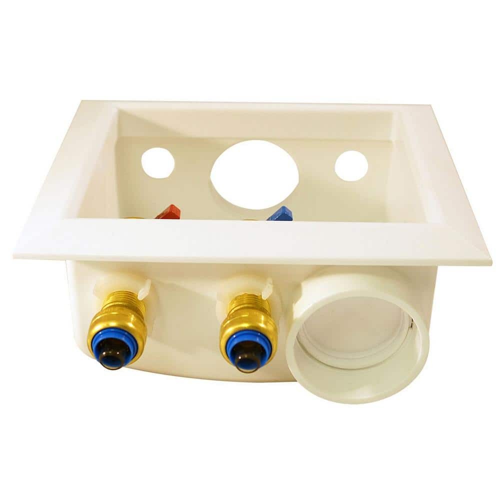 Tectite 1/2″ Brass Push-to-Connect x 3/4″ Male Hose Thread Washing Machine