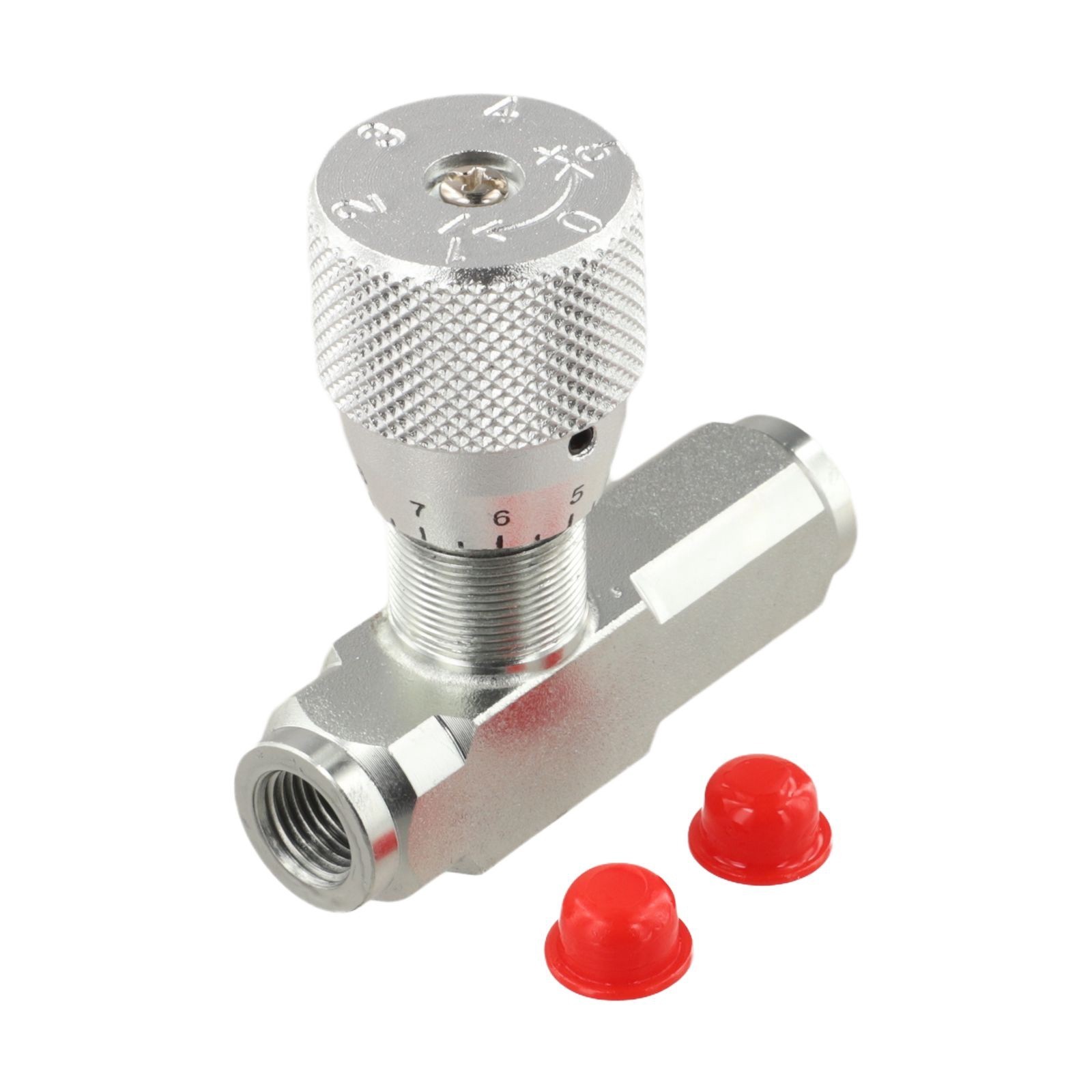 Hydraulic Flow Control Valve One Way Joint for Fluids Air Gases and Oils