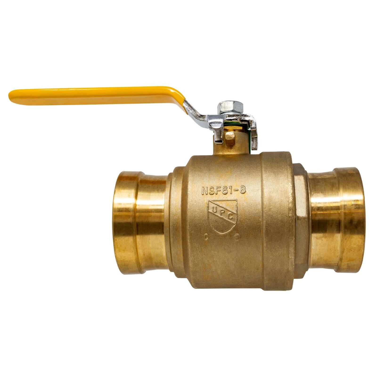 3″ Inch Full Port Brass Ball Valve Lead Free ProPress Ends UPC/UL/FM