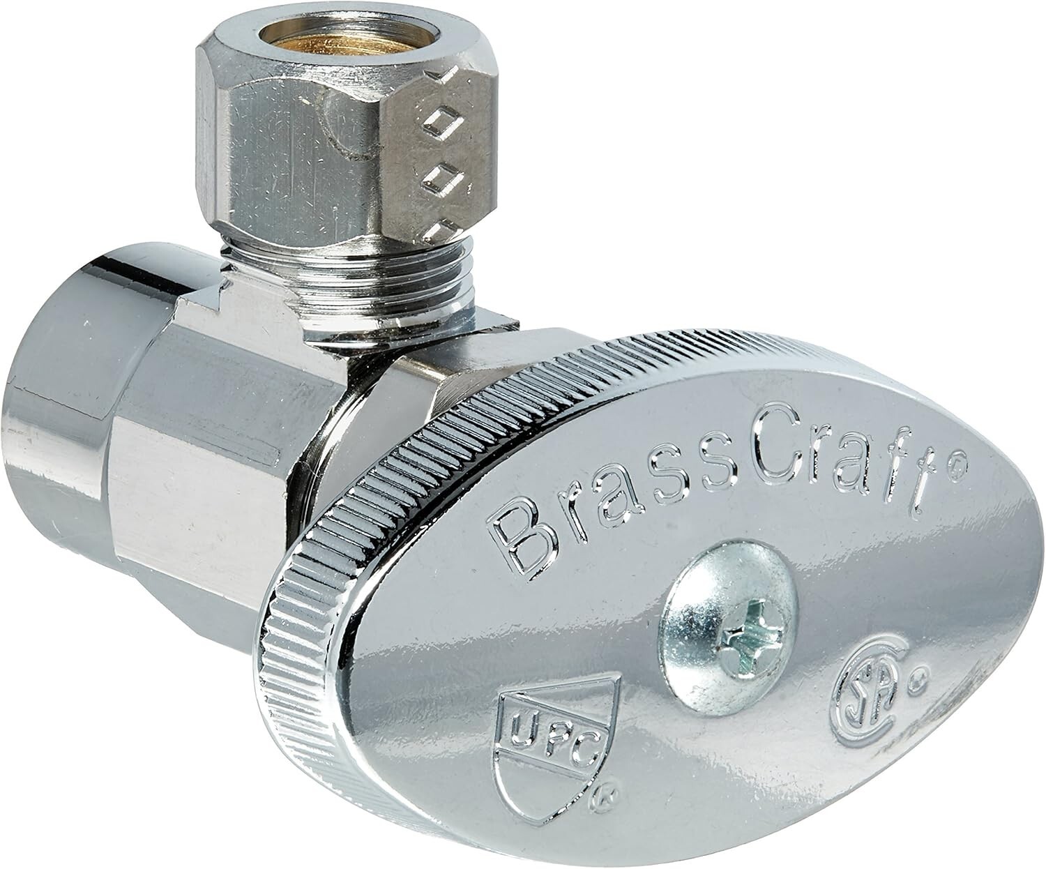 Brasscraft Angle Valve 1/2″ Sweat X 3/8 Comp R19X C