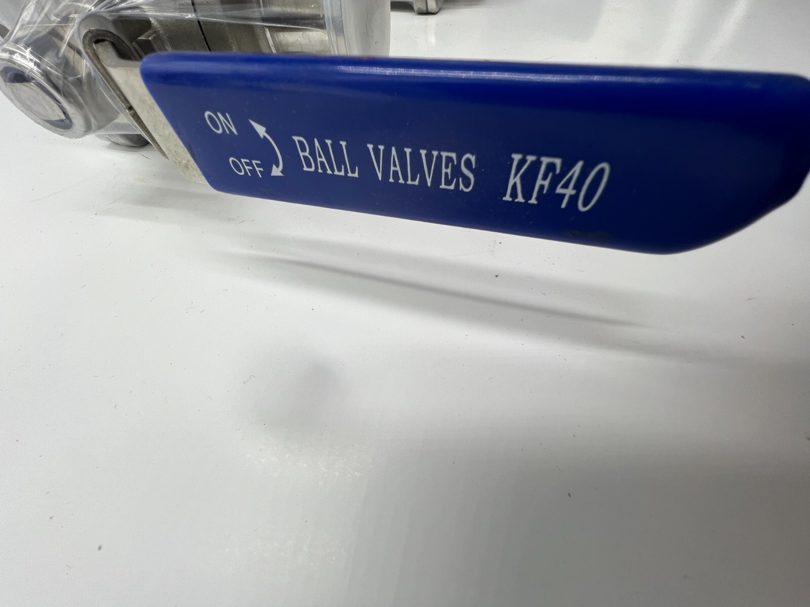 Stainless Steel 304 Manual Ball Valve KF40 Steel w/ Lever Handle KF40 304