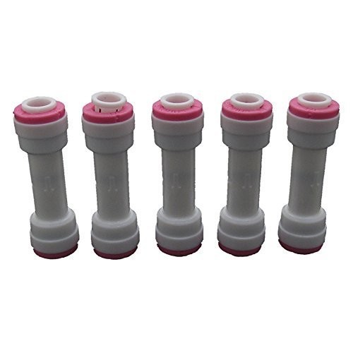1/4″ RO Water Tube Fitting Check Valve,Straight Quick Push to Connect Check Valv