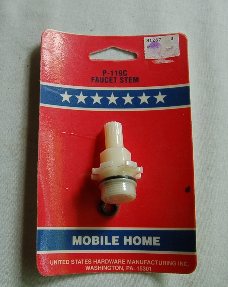 Mobile Home Faucet Stem P-119C ~ NIB