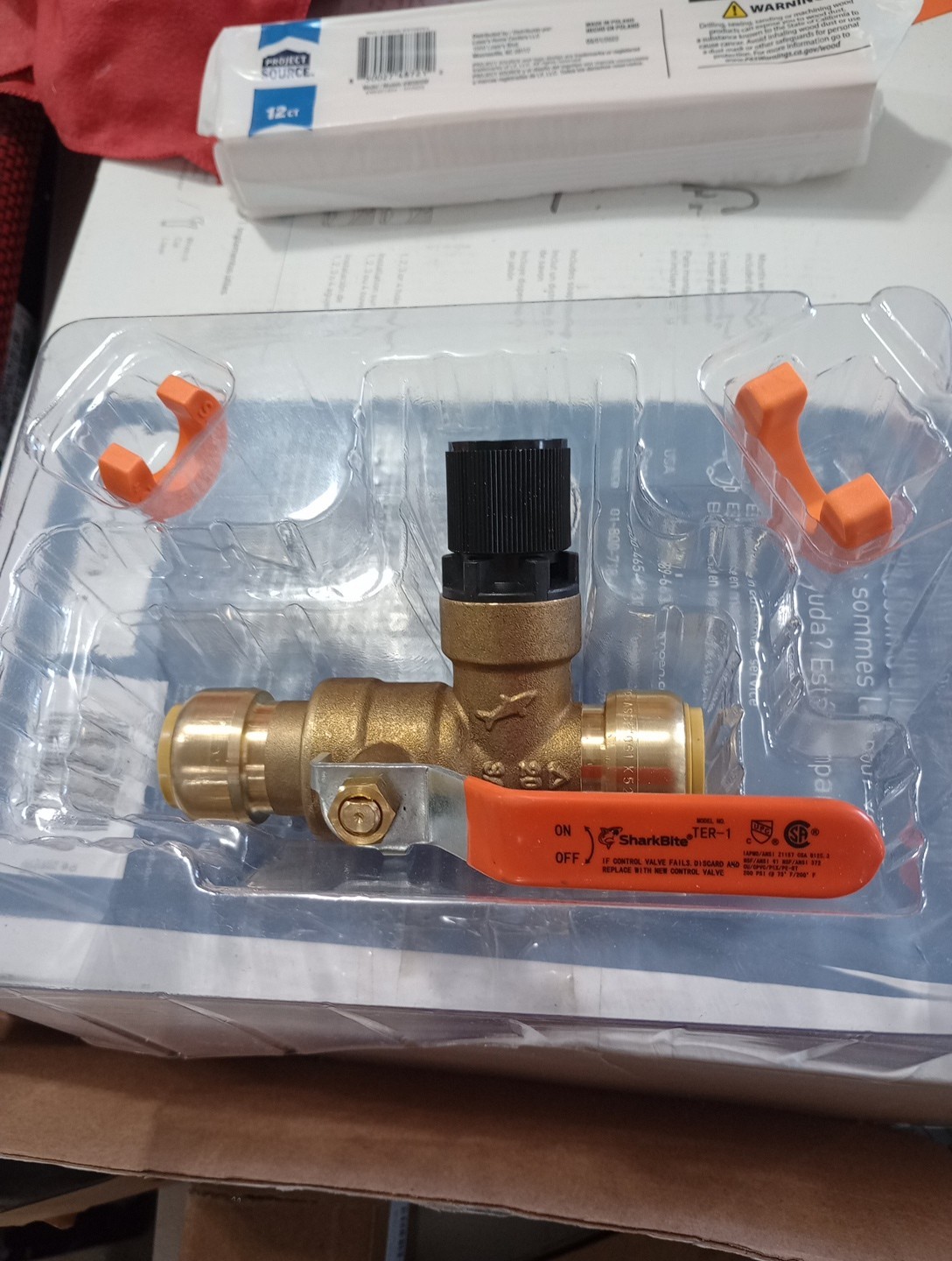 SharkBite 3/4 in. Brass Thermal Expansion Relief Valve