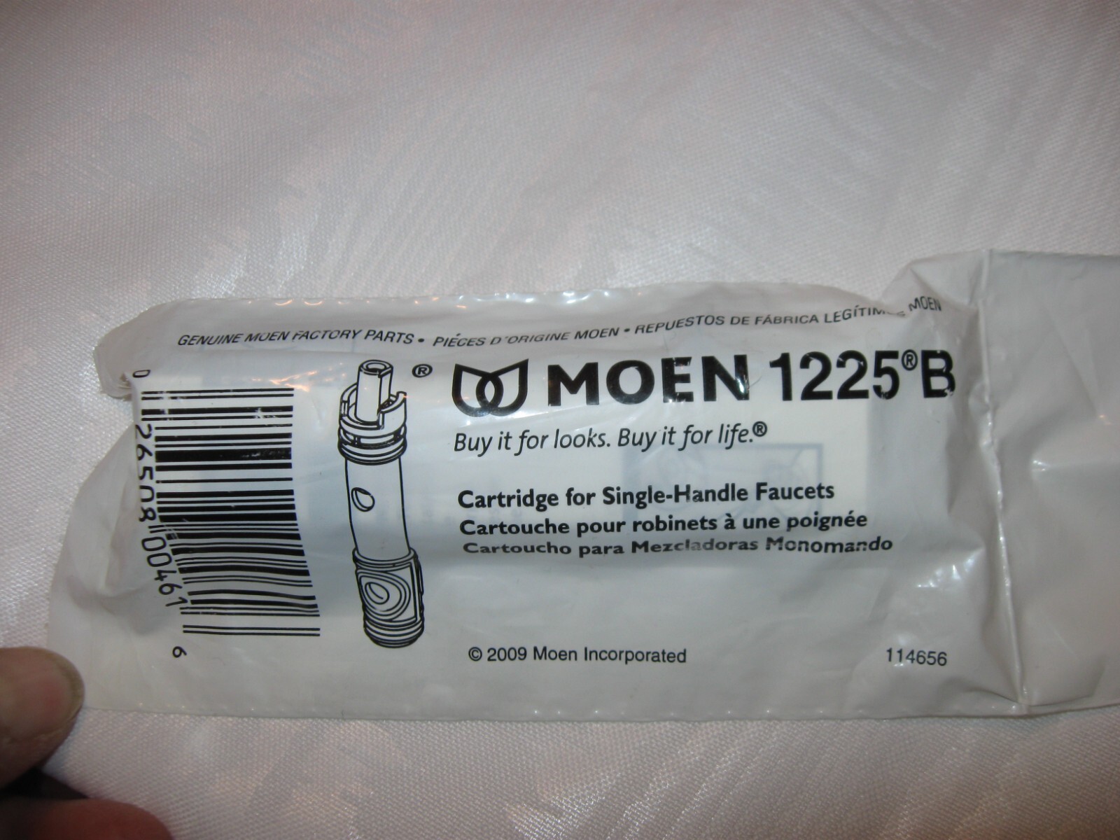 GENUINE OEM MOEN 1225B CARTRIDGE SINGLE HANDLE