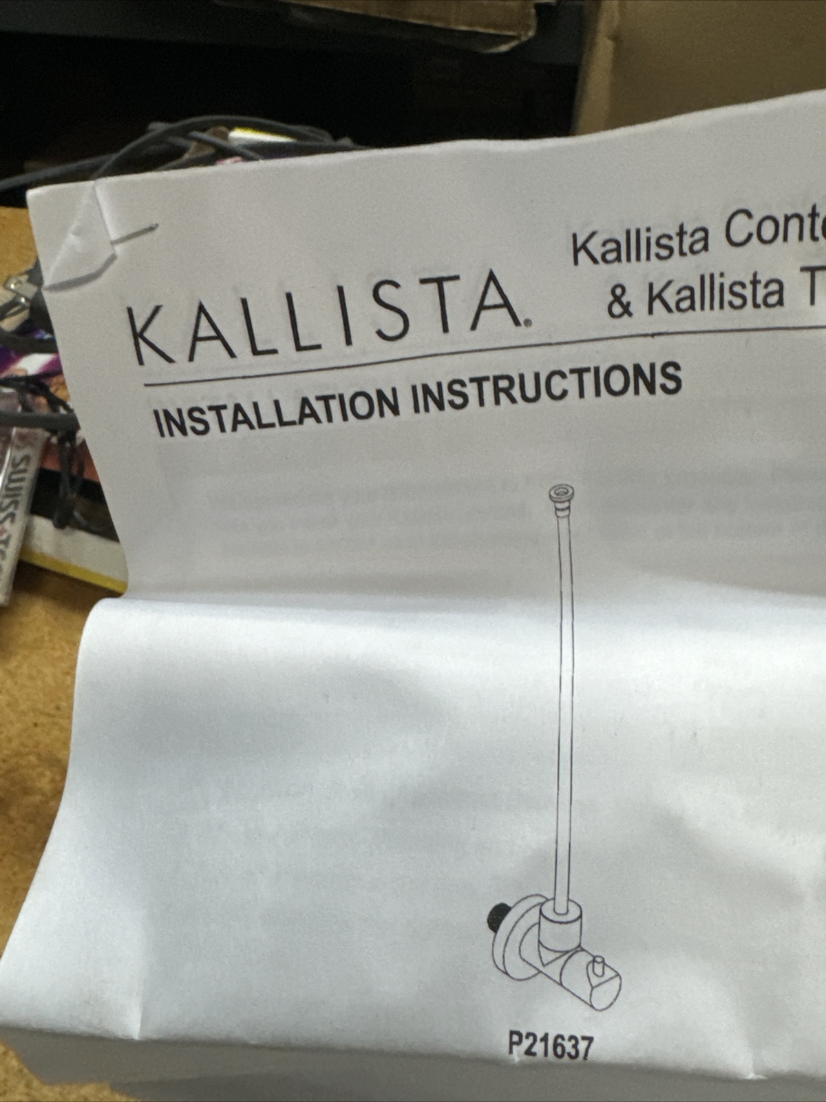 NEW Kallista Modern Toilet Supply Valve with Shut Off P21637-00-LB – Tru Bronze
