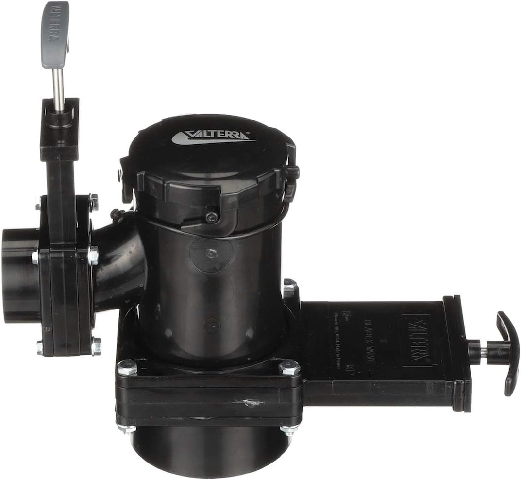 San Tee Double Rotating Valve, Mess-Free Waste Valve for Rv’S, Campers, Trailers