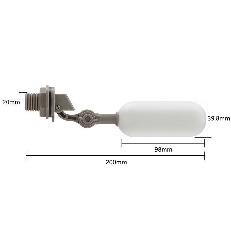 Water Float 1/2″ Automatic Shut Off Valve Quick Connctor Tank Overfill Stop Lots