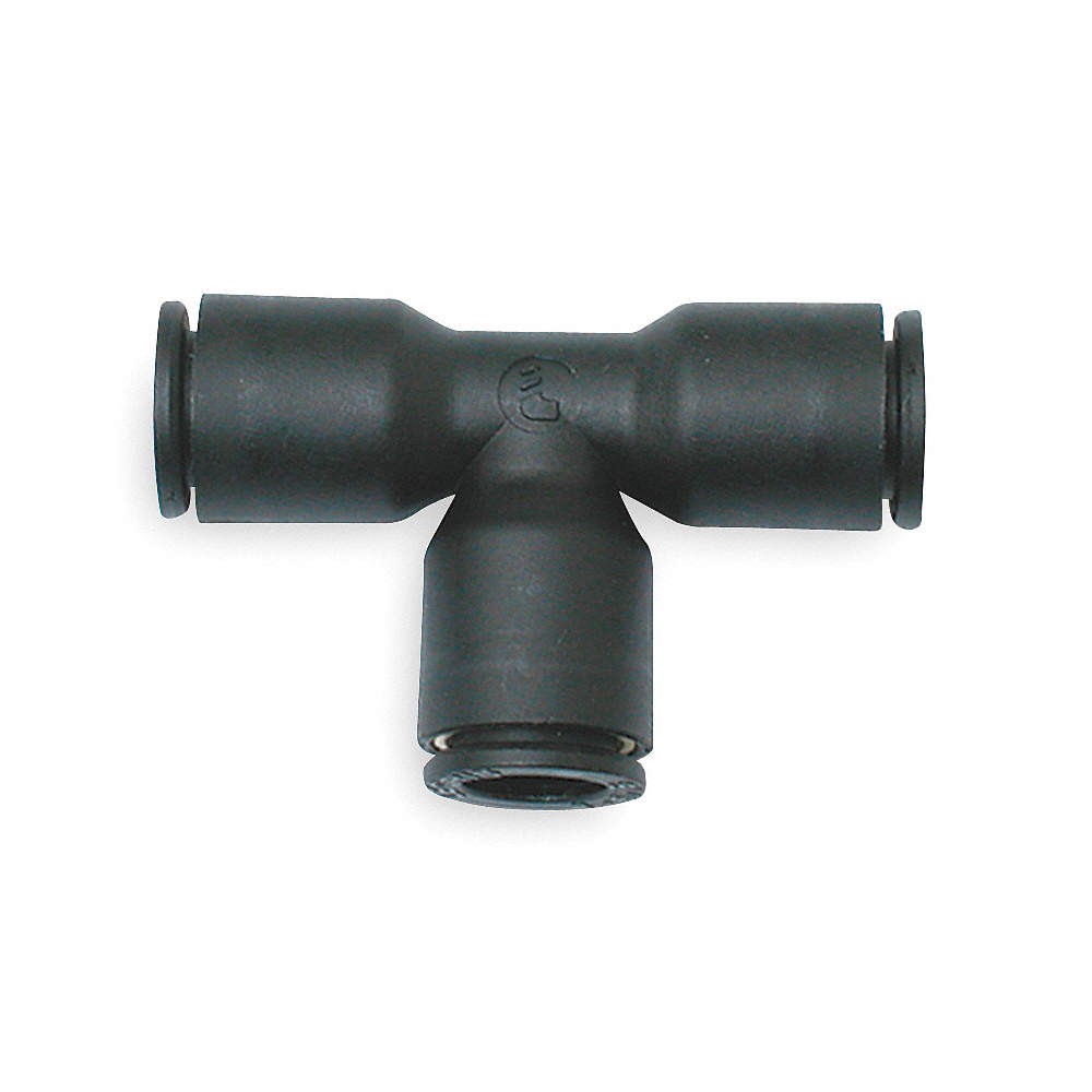 LEGRIS 3104 56 00 Union Tee,1/4 In OD,290 PSI,PK10 1PEU6