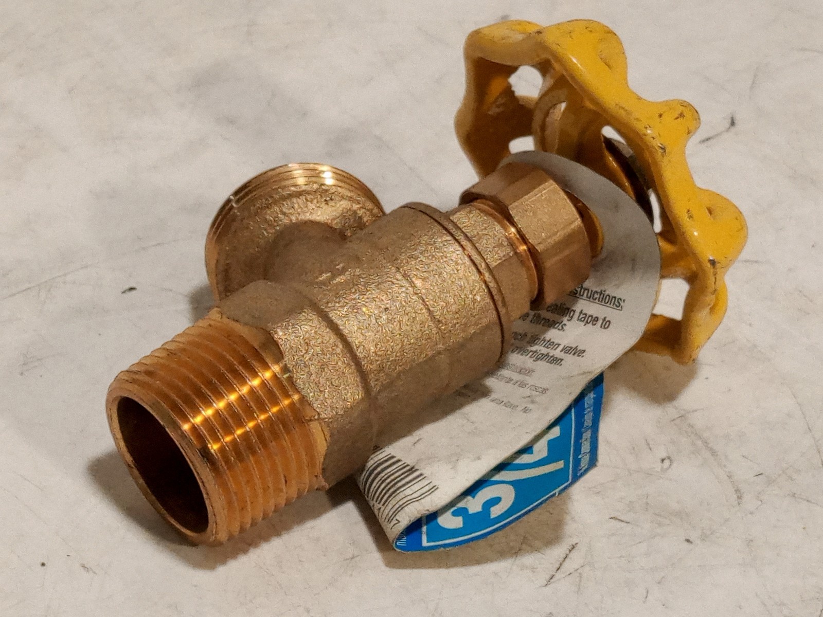 Watts BD2-C brass boiler drain valve 3/4 in hose thread and other valve lot of 5