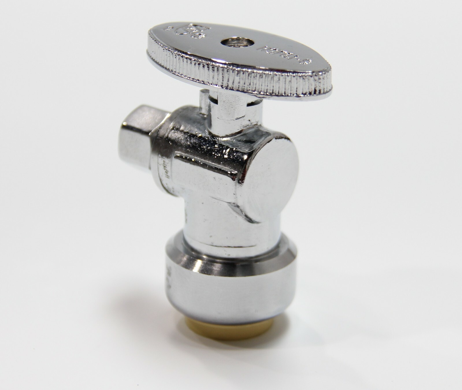 EFIELD 10 PCS 1/2″ PUSH FIT X 3/8″ OD ANGLE VALVE 1/4TURN WITH CLIP, LEAD FREE