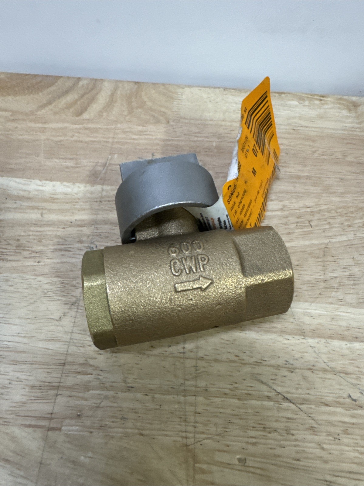 3/4 in- Bronze FNPT In-Line Irrigation Ball Valve with Automatic Drain