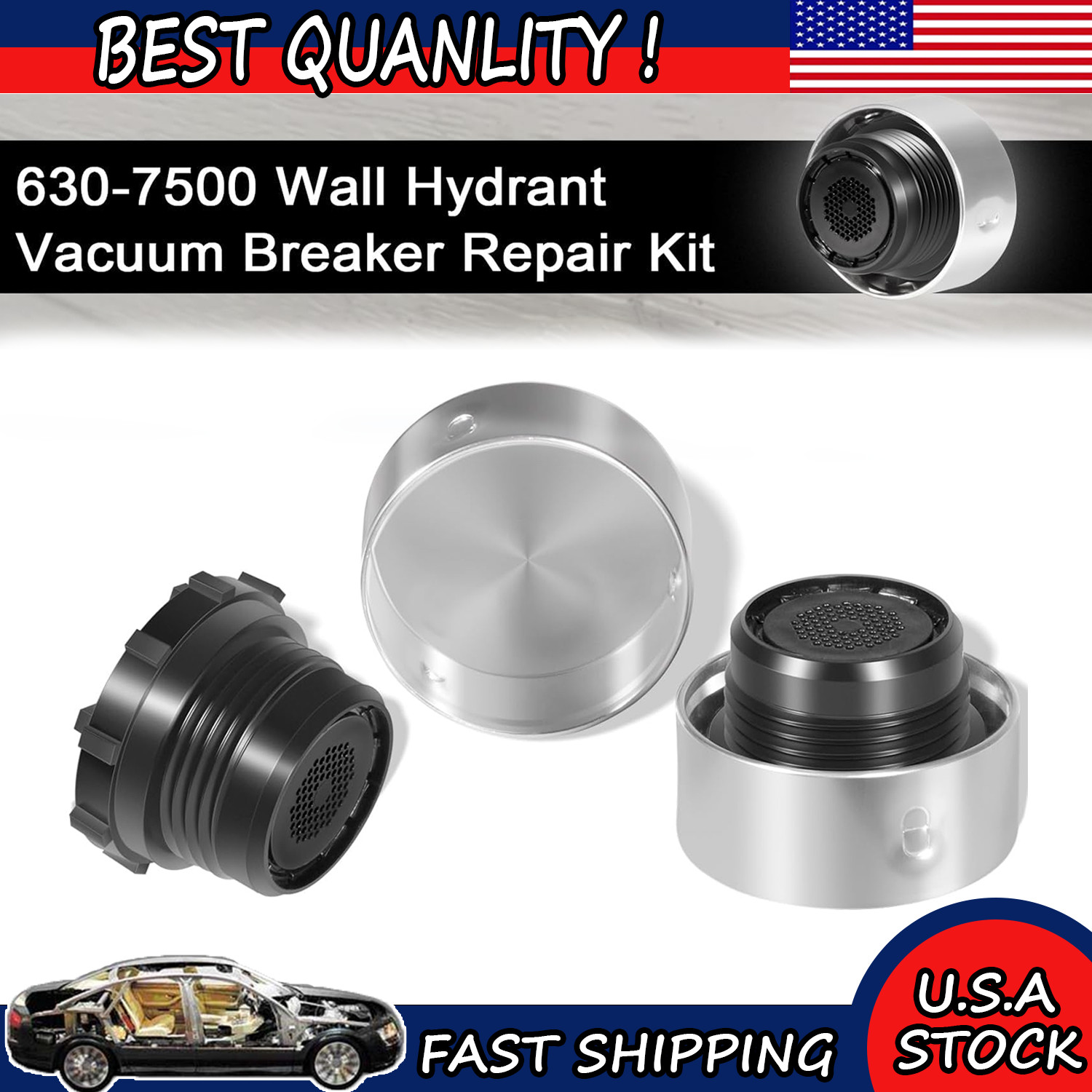 630-7500 Vacuum Breaker Service Parts Kit for Prier 400/500 Series Mansfield