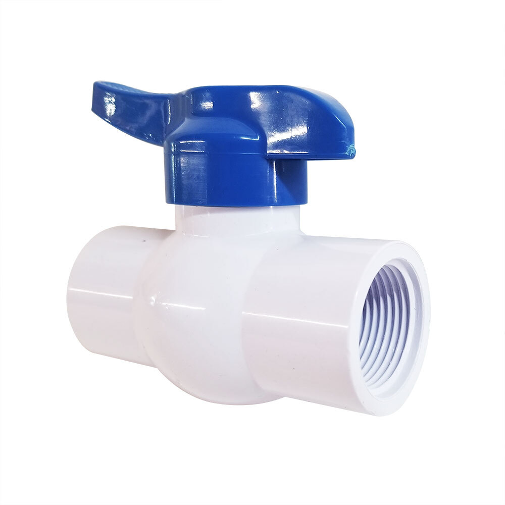 Thrifco 1-1/2 Inch Threaded PVC Ball Valve – 6415224