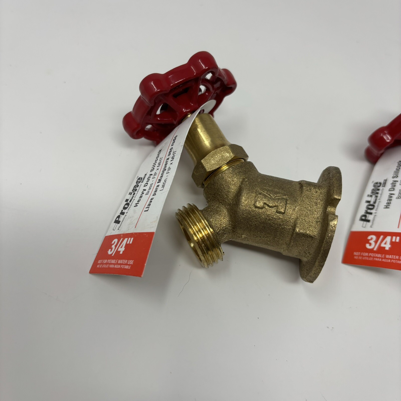 (Set of 2) ProLine Heavy Duty Sillcock Valve FIP x MHT 3/4″ x 3/4″ 108-014HN