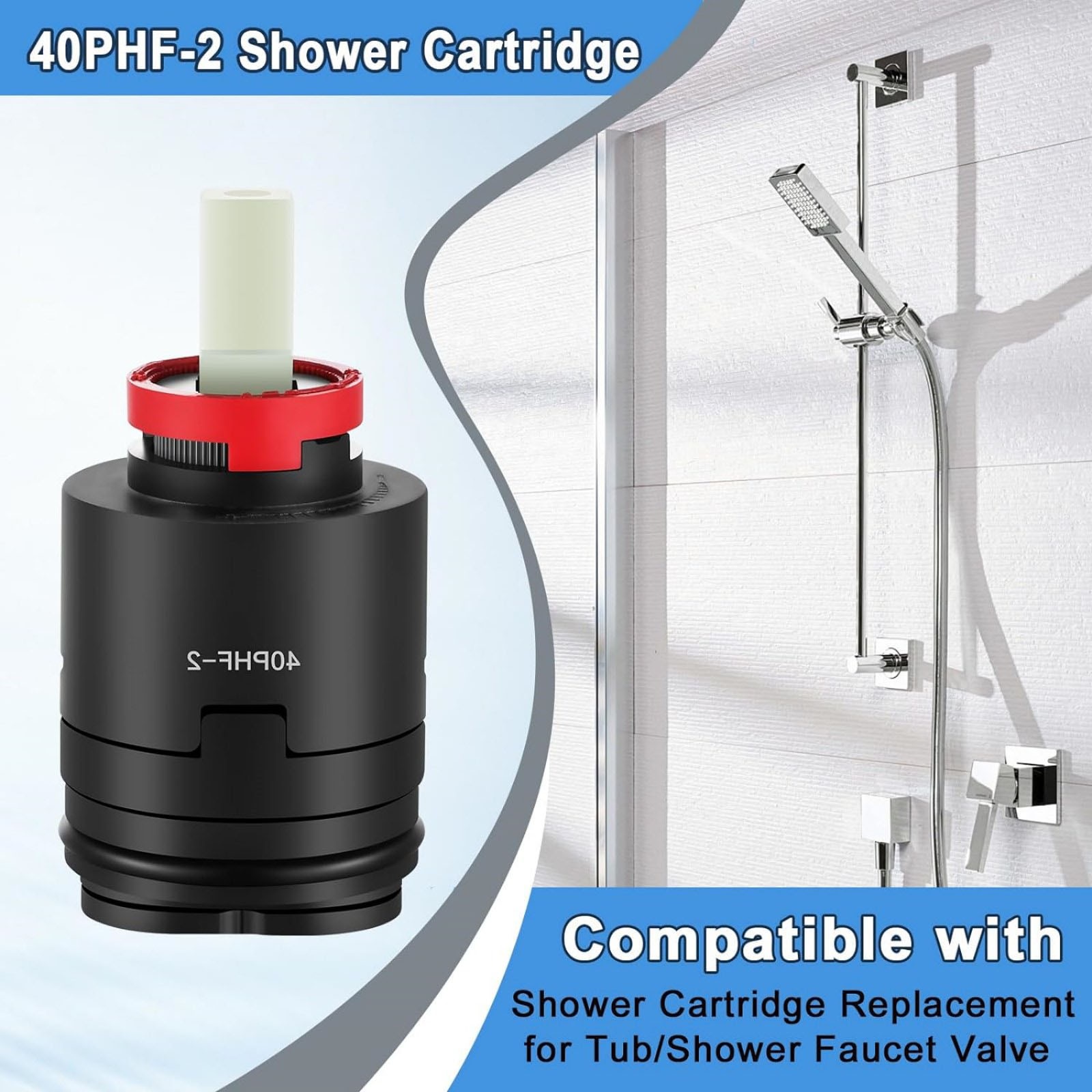 OEM 40PHF-2 40mm Shower Cartridge replacement For Glacier Bay/Tuscany Brand New
