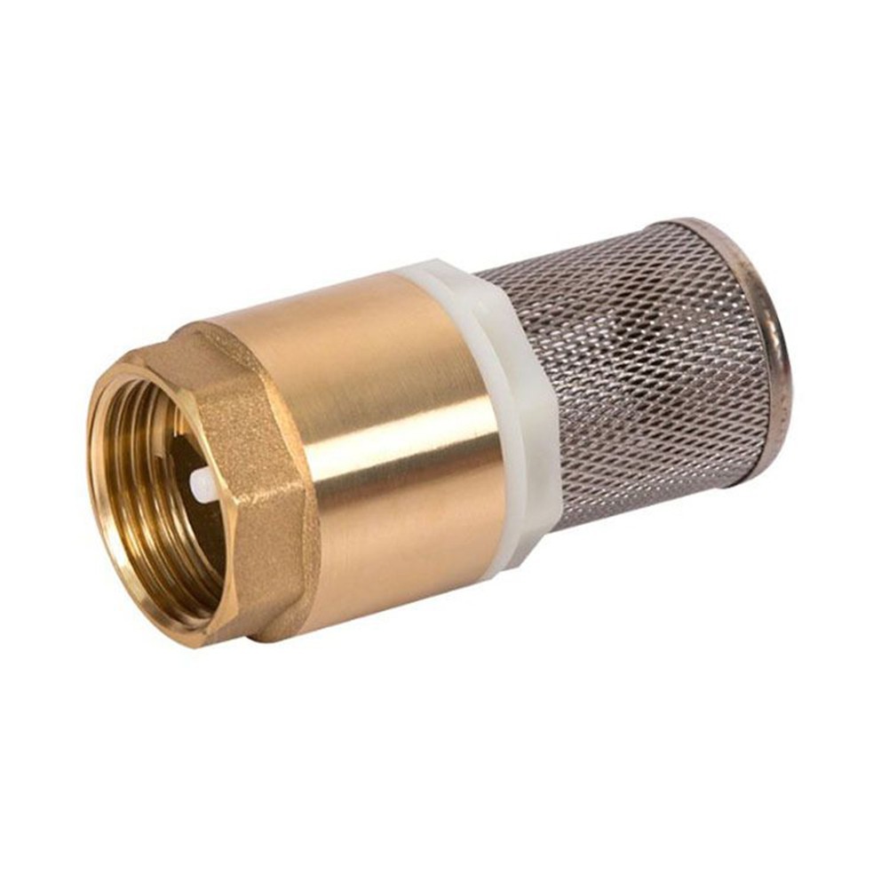 Valves Foot Valve 1 Inch Internal Thread Brand New Brass Gold/Silver