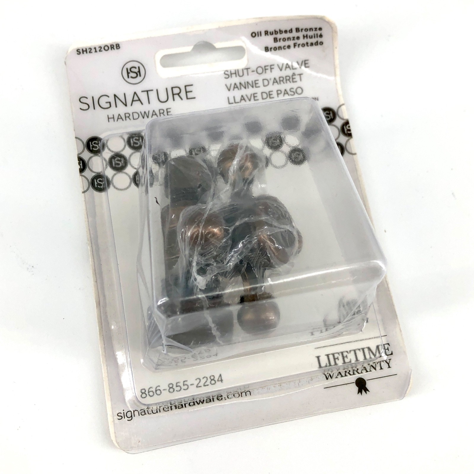 SIGNATURE HARDWARE SHUT-0FF VALVE 5/8″ X 3/8″ – OIL RUBBED BRONZE SH212ORB