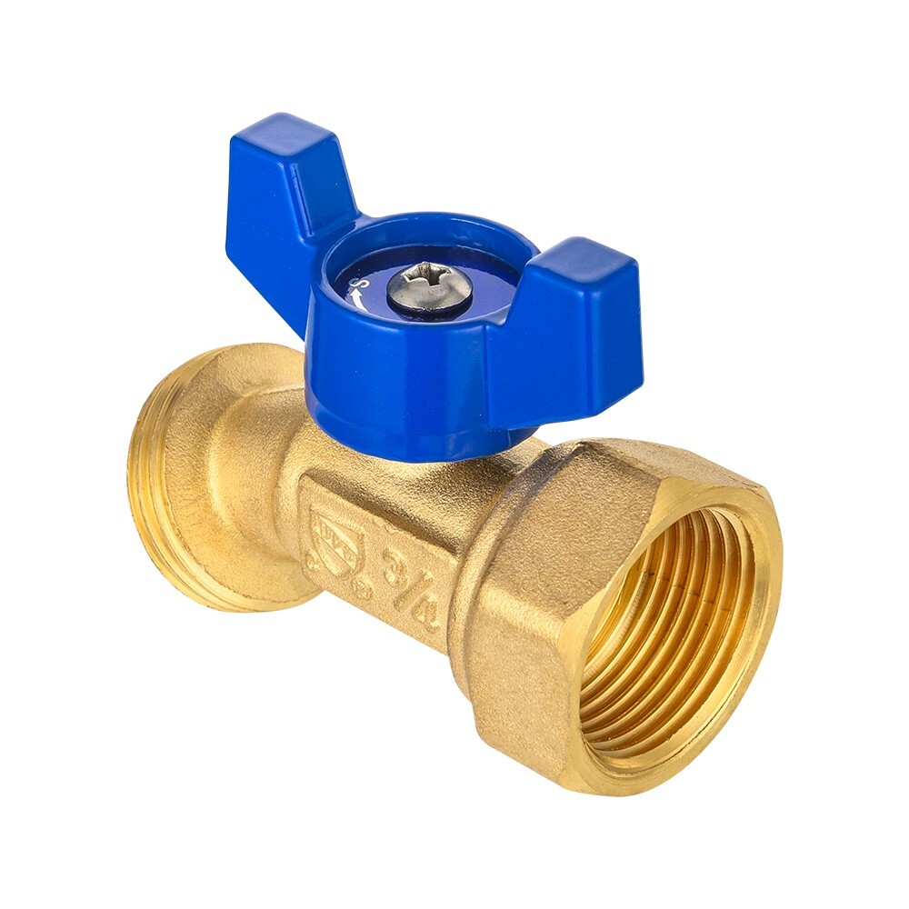 10PCS EFIELD 1/4Turn Spigot ,Outdoor Brass Valve 3/4″ Female NPT Inlet x3/4″ MHT