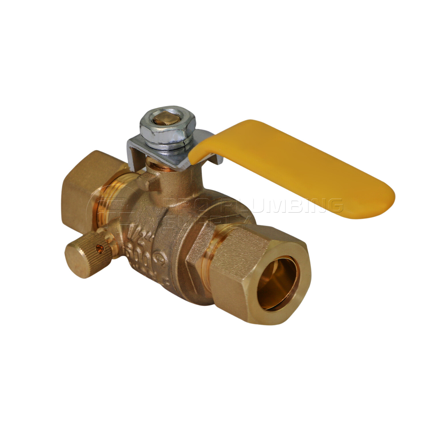 Midline Full Port forged brass Ball Valve Drain Compression Joints 1/2″in-1″in