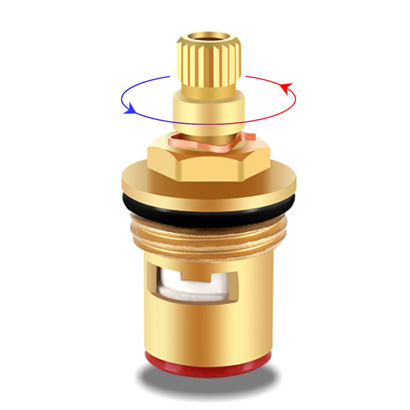 Brass/Stainless Steel Faucet Valve Ceramic Cartridge Insert Bath Faucet Fitting
