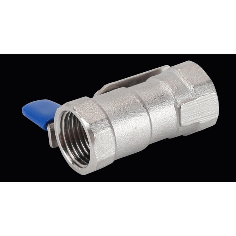 1/4″ 3/8″ – 1″ Stainless Steel Ball Valve One-Piece Butterfly Handle SS304 2-Way