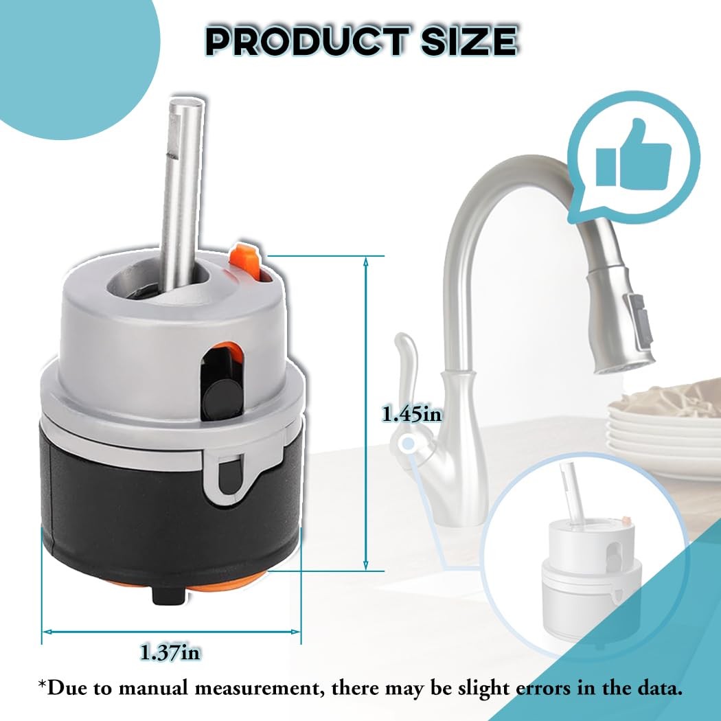 RP50587 Cartridge Valve for Delta DTS Faucet Repair Kit, ‎Gray