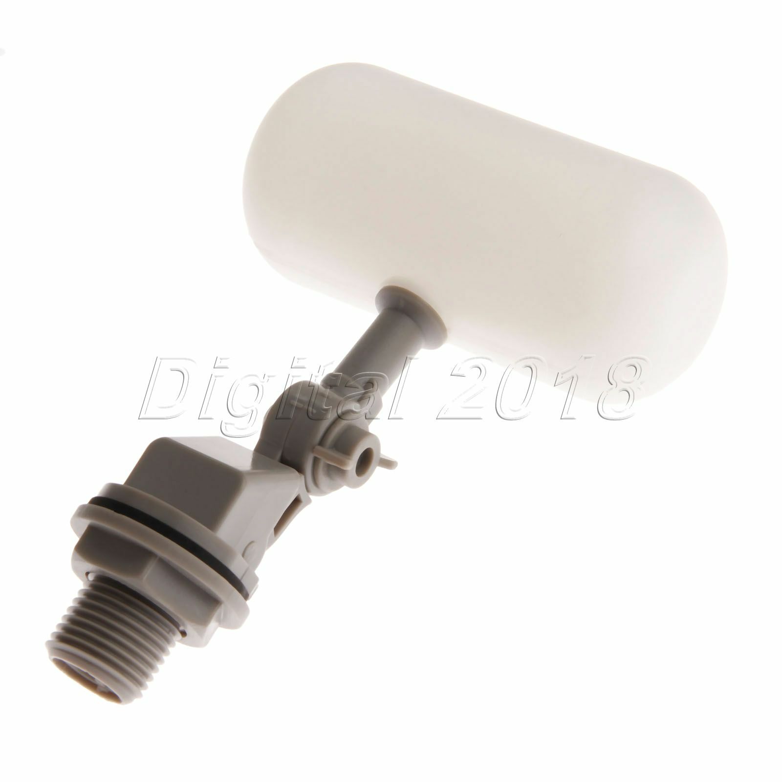 1 x Adjustable Plastic Float Ball Valve 1/2″ Tank Pond Flush Water Level Control