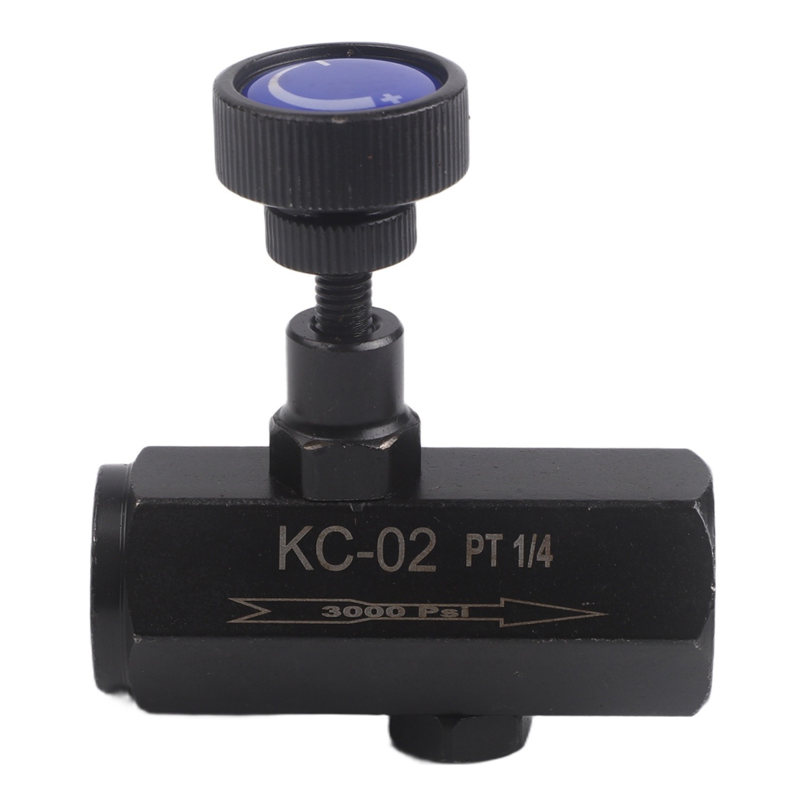 Hydraulic One Way Flow Control Valve Carbon Steel 3000 PSI for Water Oil
