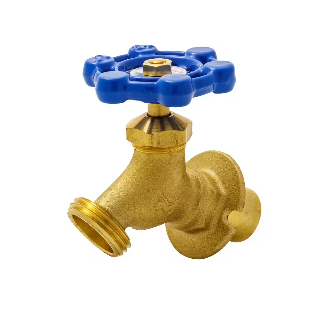 1/2 In. X 3/4 In. Brass Sweat X Sweat Sillcock Valve