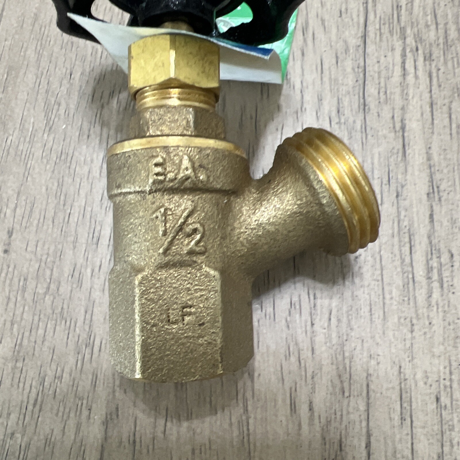 Midline Valve Boiler Drain Valve with Stuffing Box 1/2″in FIP x 3/4″in MHT Brass