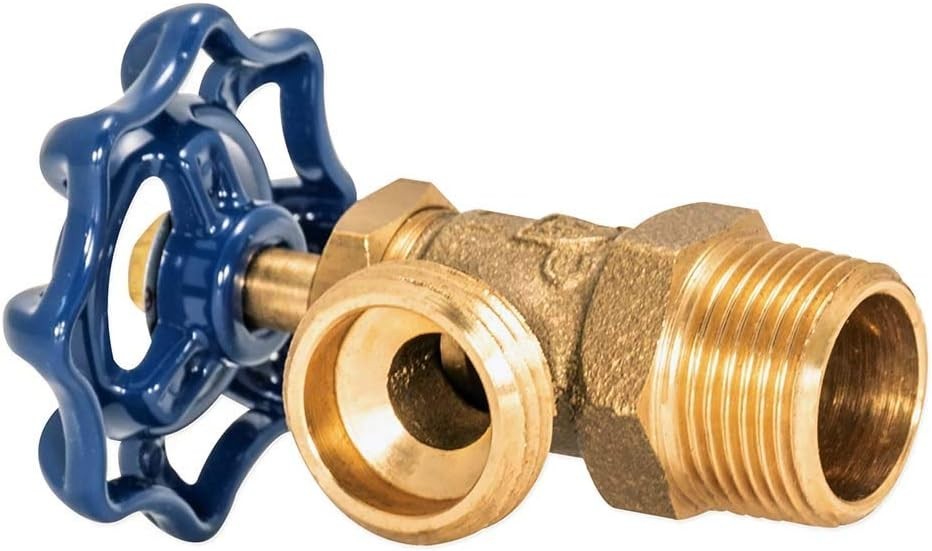 3/4 Inch Brass Boiler Drain Valve – Reliable, Easy to Operate, 125 PSI